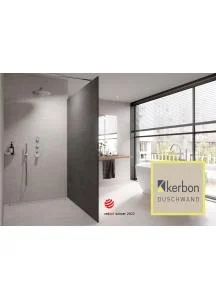 Kerbon brochure shower wall