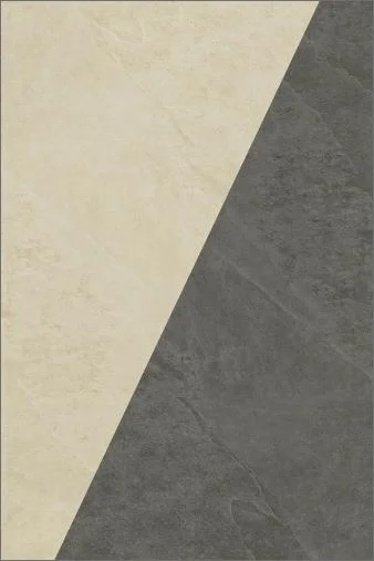 Kerbon shower wall two-tone